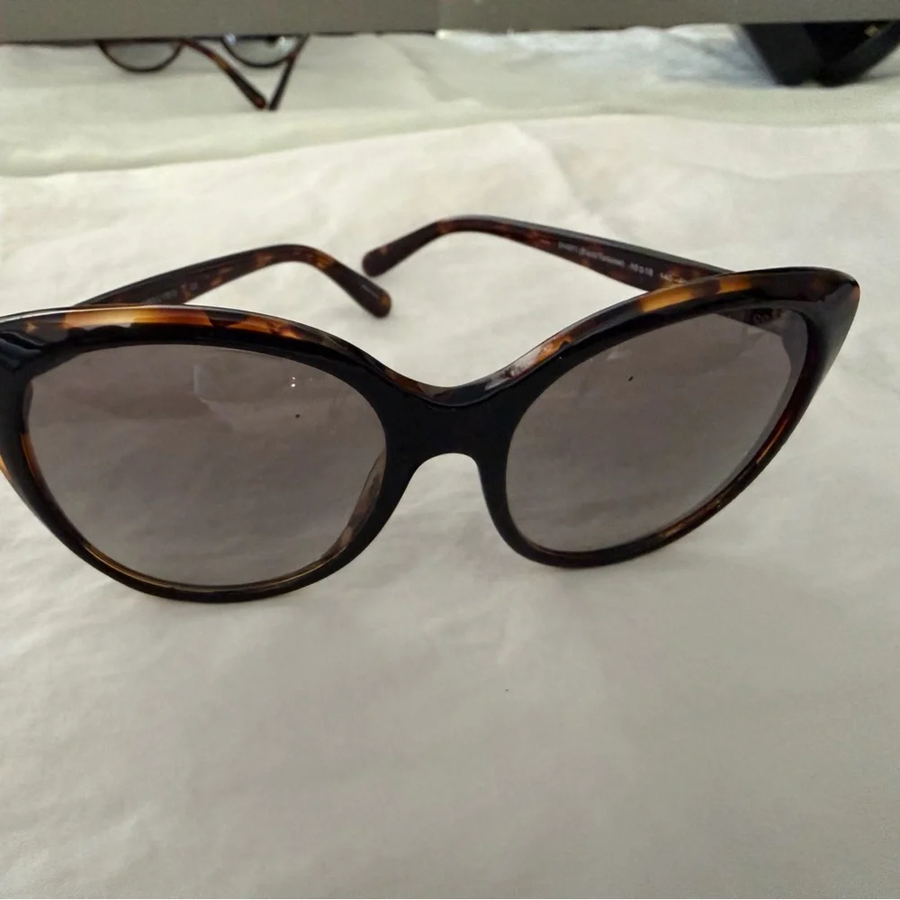 Coach Women's Tortoise Shell Sunglasses - Picture 2 of 3